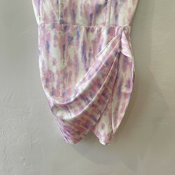 Michael Costello x REVOLVE Banks Mini Dress XS Purple Pink - Picture 4 of 12
